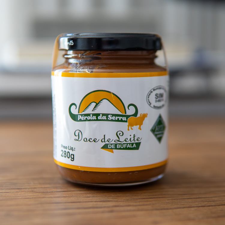 Doce de leite Búfala Pérola da Serra Zero
