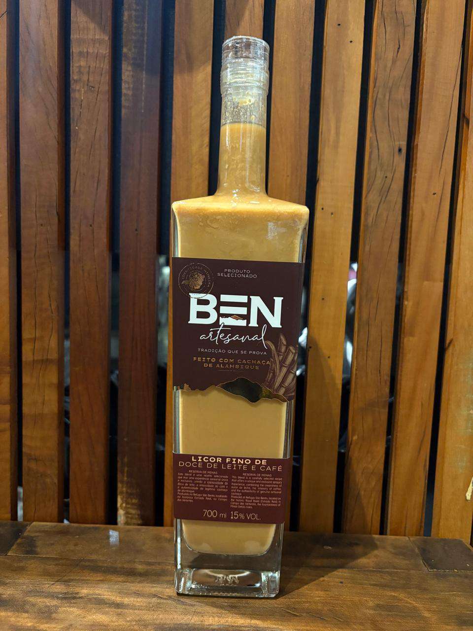 Licor de Doce de Leite com Café Ben 700ml