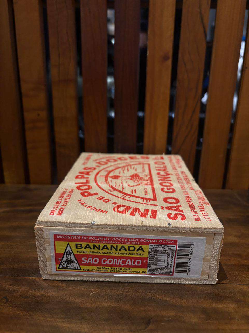 Bananada 700Gr Madeira